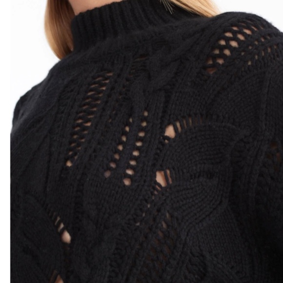 SYLVIE MOCK NECK CASHMERE SWEATER FROM NAKEDCASHMERE - Picture 2 of 13